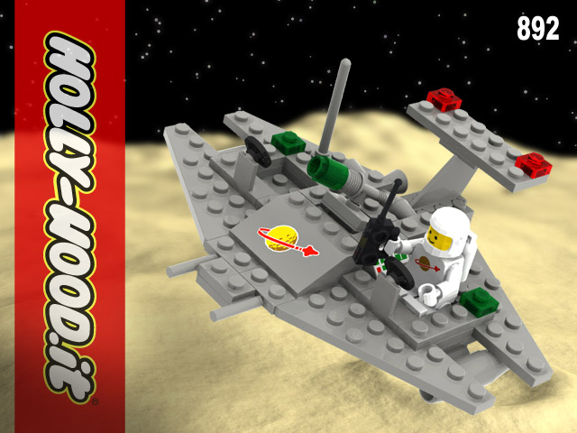  Buildings Instructions - Classic Space: 892 - Space Scooter