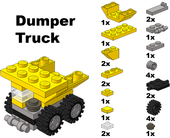 Dumper Truck - Bill Of Materials